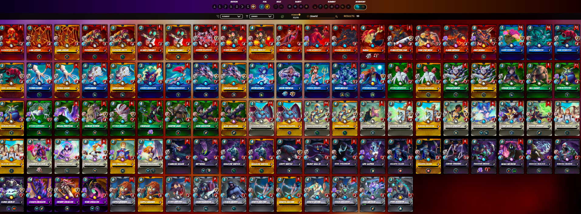 All my CL cards.png