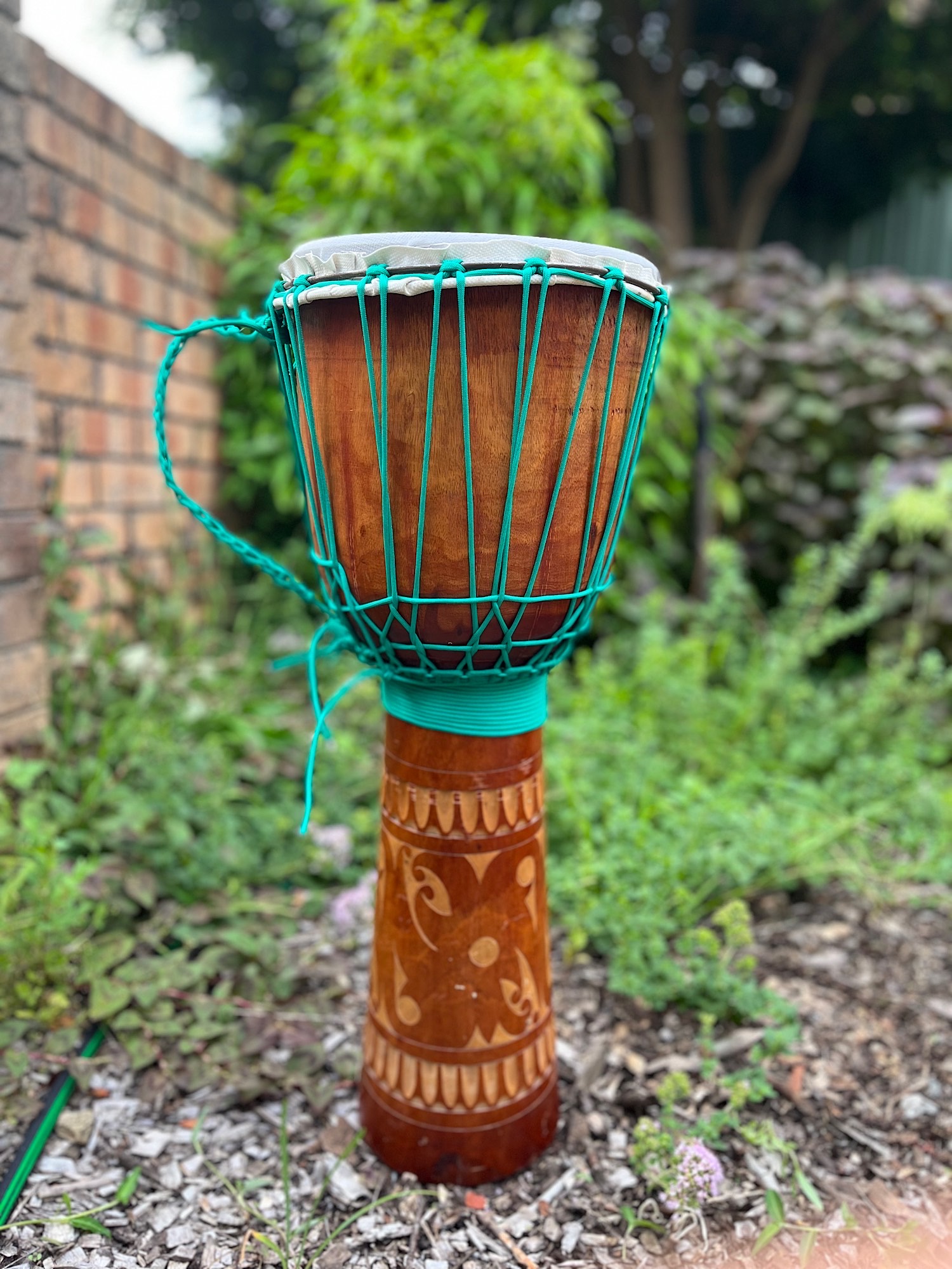 Repaired Djembe