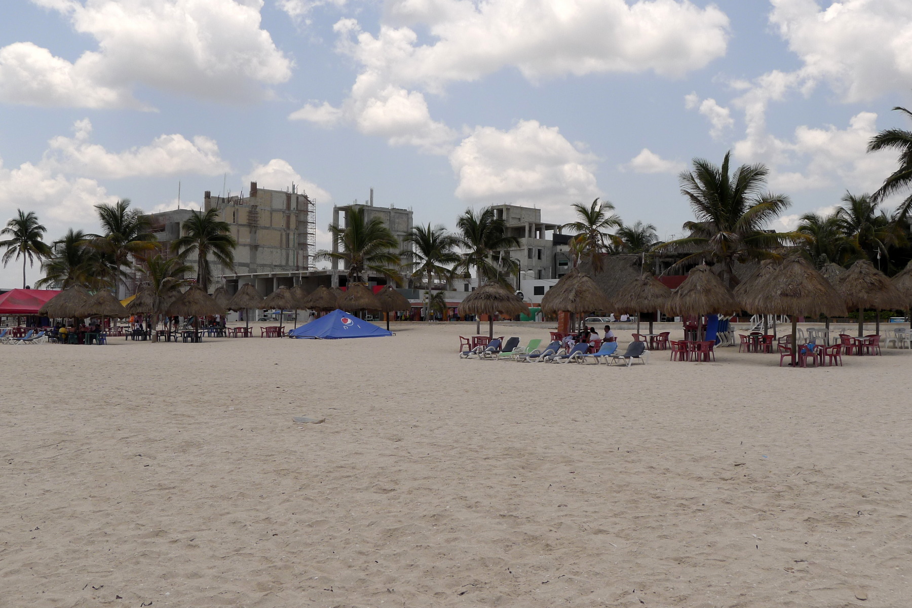 Mexico Yucatan Progreso Strand beach