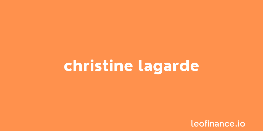 Christine Lagarde: Ignorant, biassed and factually incorrect.