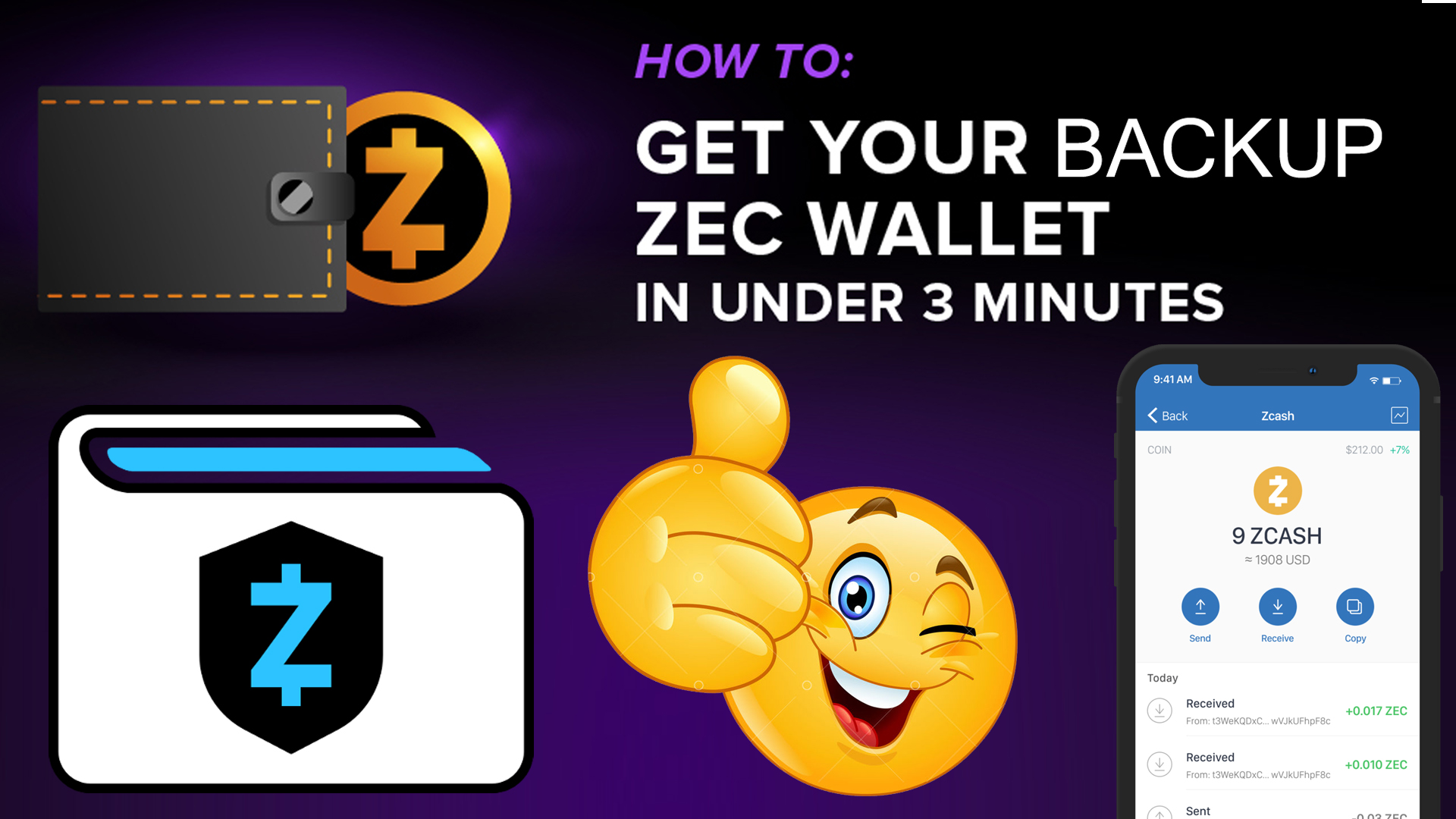 How To Get Backup of Zcash ( ZEC ) Wallet BY Crypto Wallets Info.jpg