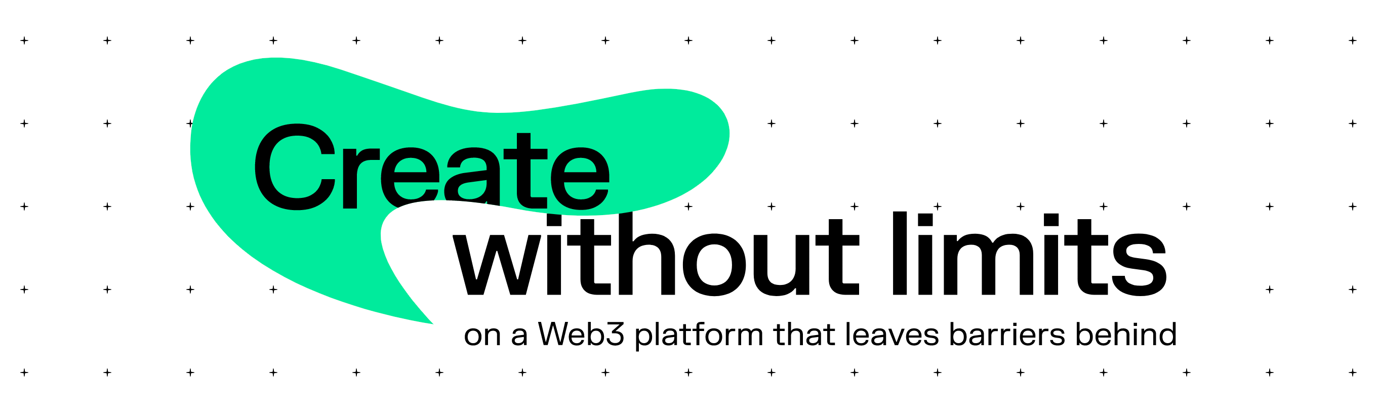 Create without limits banner from NEAR Protocol.