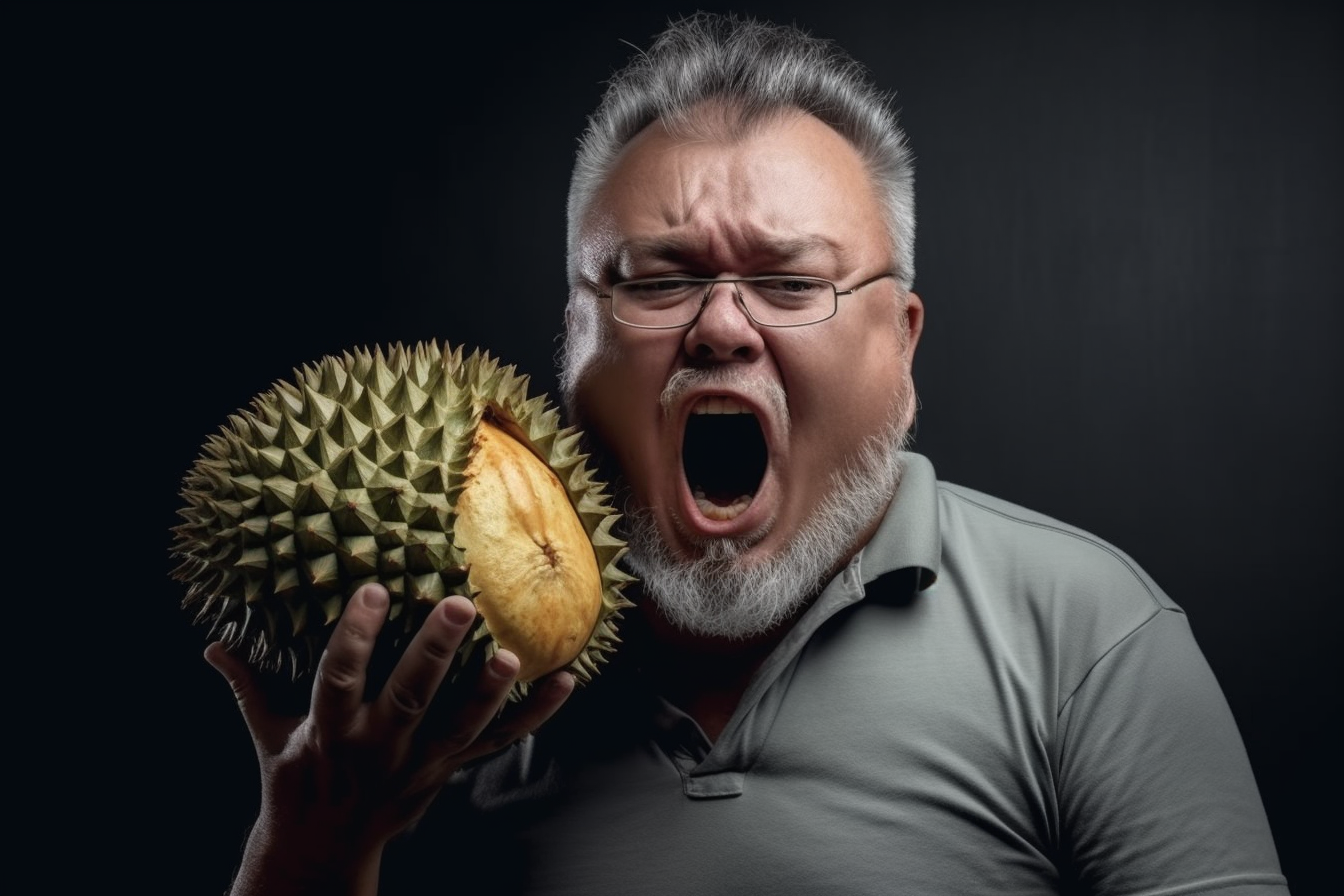 ilymel1_Person_disgusted_with_the_durian_fruit_1885ecff-fcb5-491d-ae8f-ac2d163d847b.png
