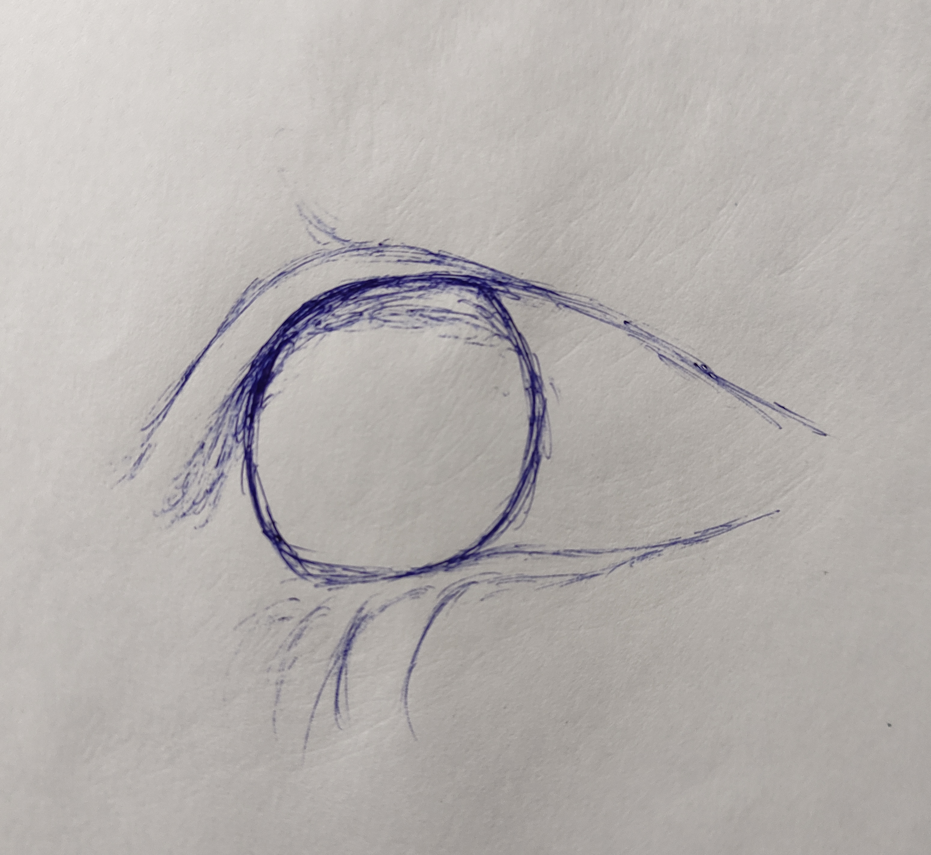 Realistic Eye Sketch - Creative Ideas - YouTube