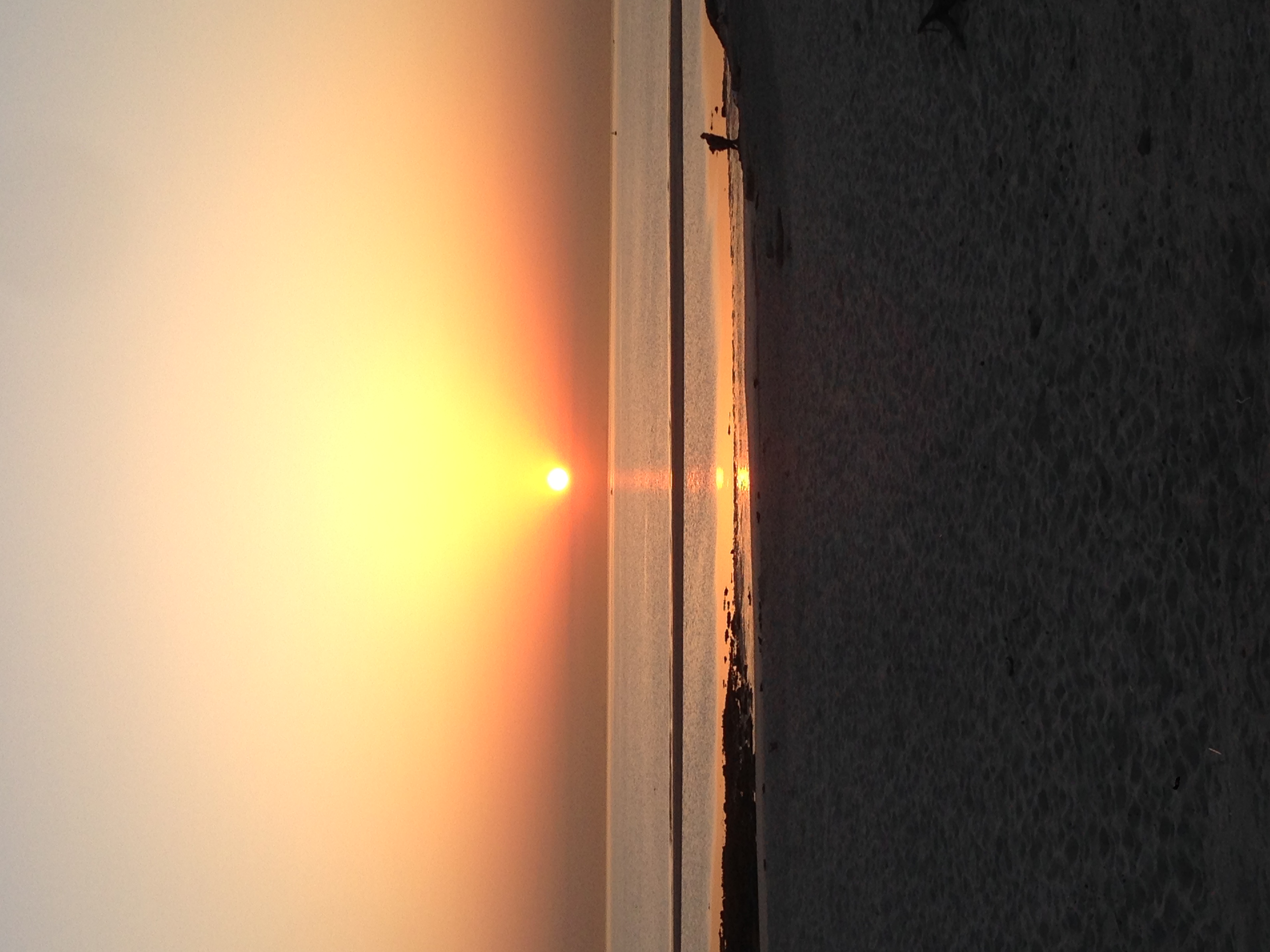 An awesome sunset at Salmiya beach, Kuwait — Hive