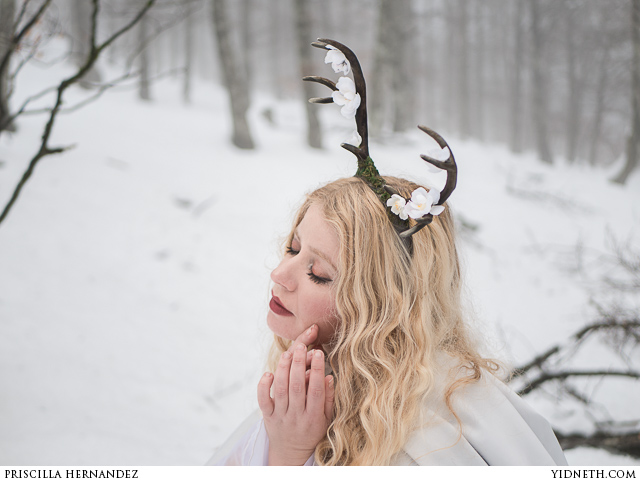 Deer Princess in the Snow - by Priscilla Hernandez (yidneth.com) - 3.jpg