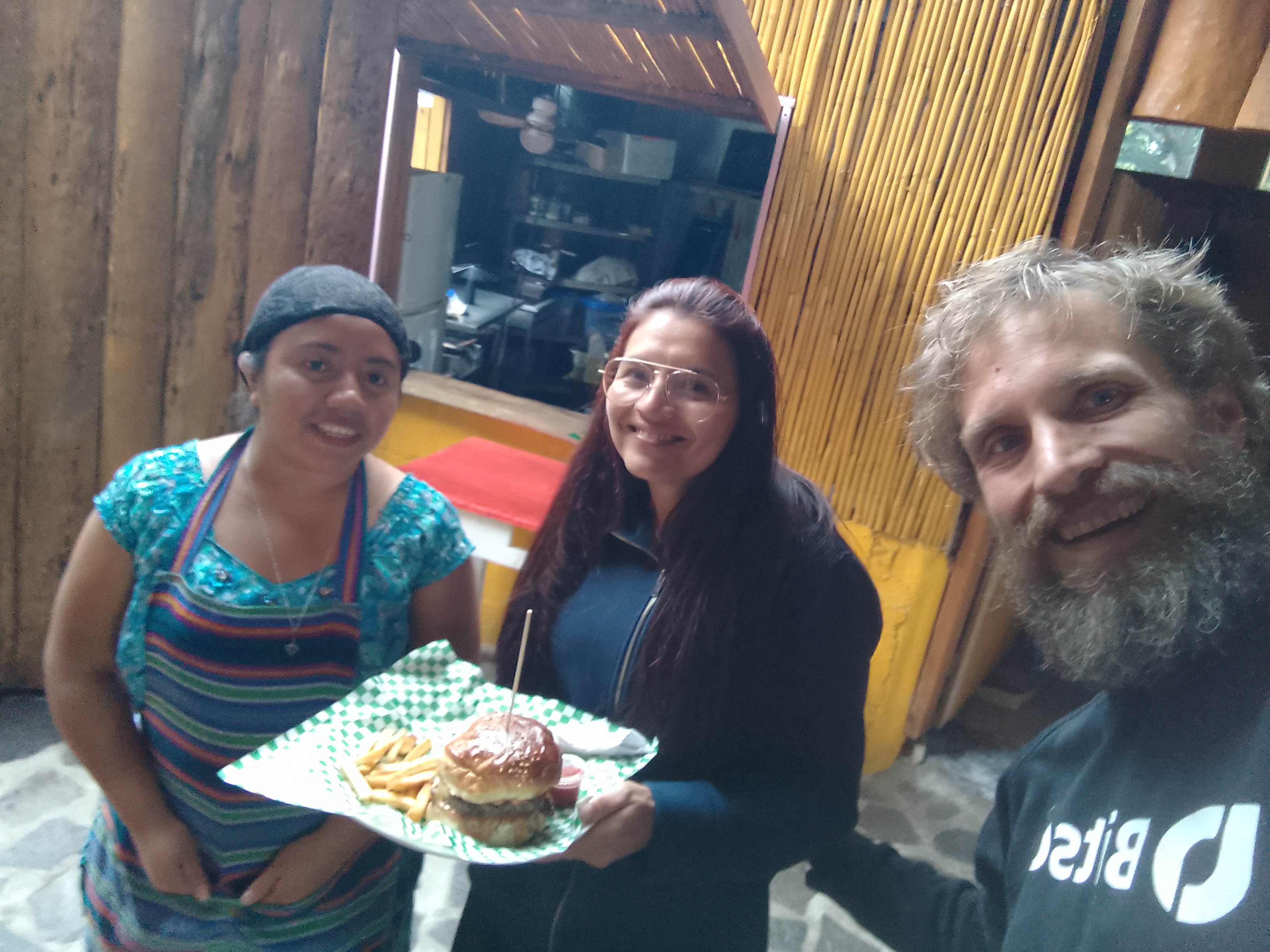 I bought a delicious Hamburger at Dippin Buns with HBD