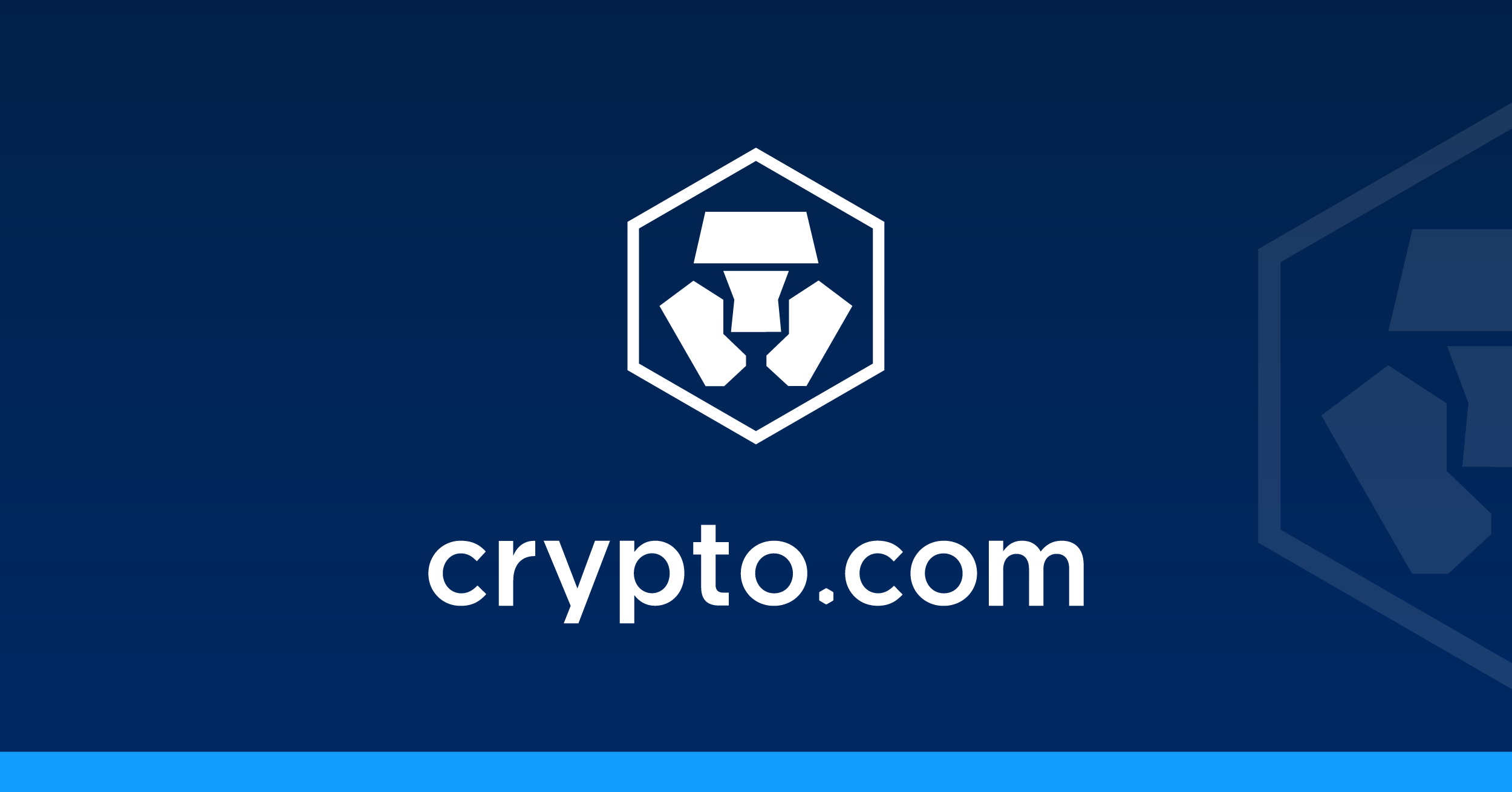 A banner introducing Crypto.com Coin (CRO)