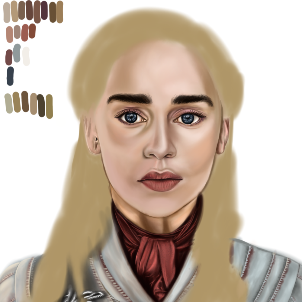 Francisftlp-Digital Drawing Realistic Portrait of Daenerys Targaryen-Step 5.png
