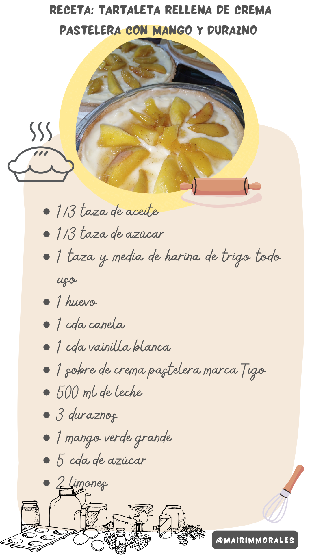 Historia de instagram receta budín de limón scrapbook rosa.png