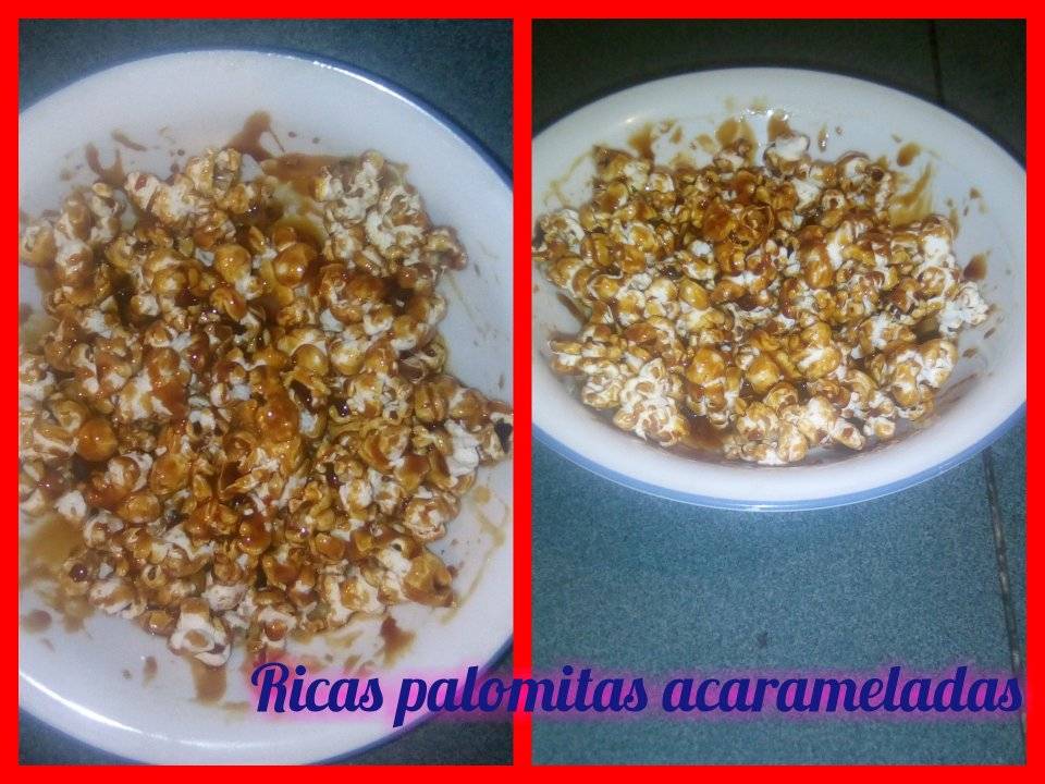 Cotufas /Palomitas de maíz acarameladas con panela, rica receta ...