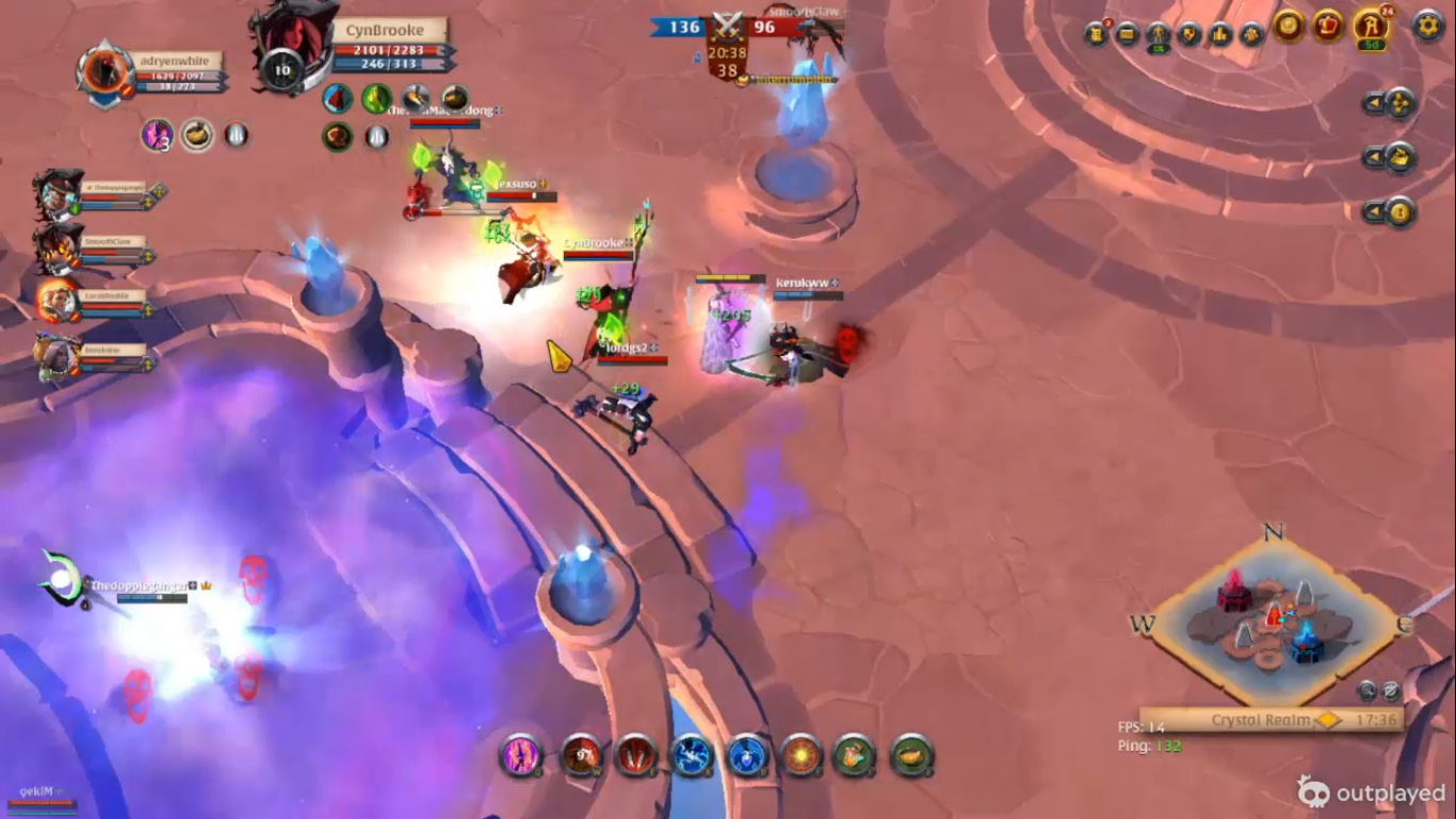 My dagger pair build continues to progress in the Crystal Arenas | Albion Online