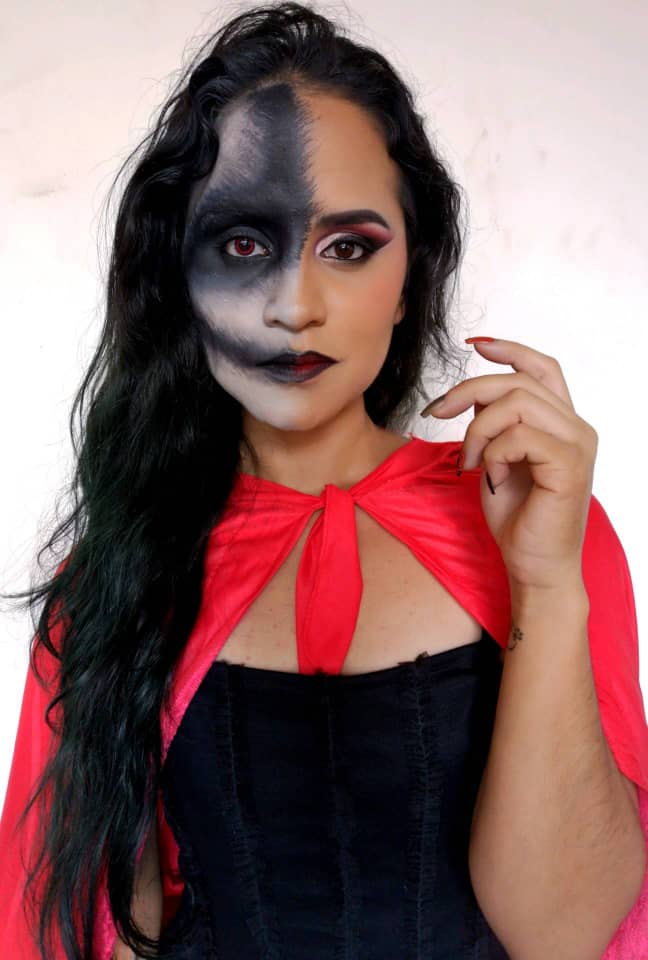  Maquillaje para Halloween Caperucita Roja y el Lobo / Halloween Makeup Caperucita Roja y el Lobo — Hive