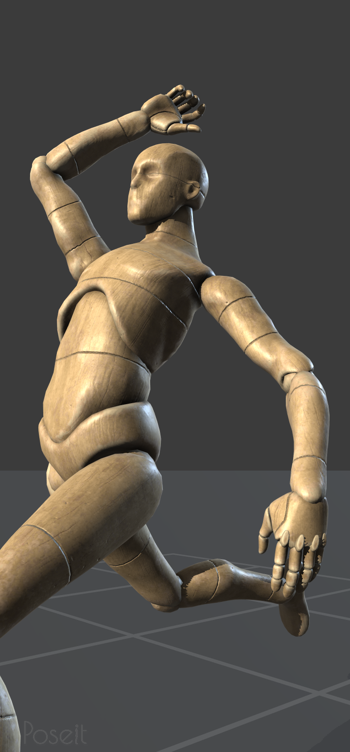 GALLERY – 'POSETASTIC!' Digital mannequin for character art, animation and  game development.
