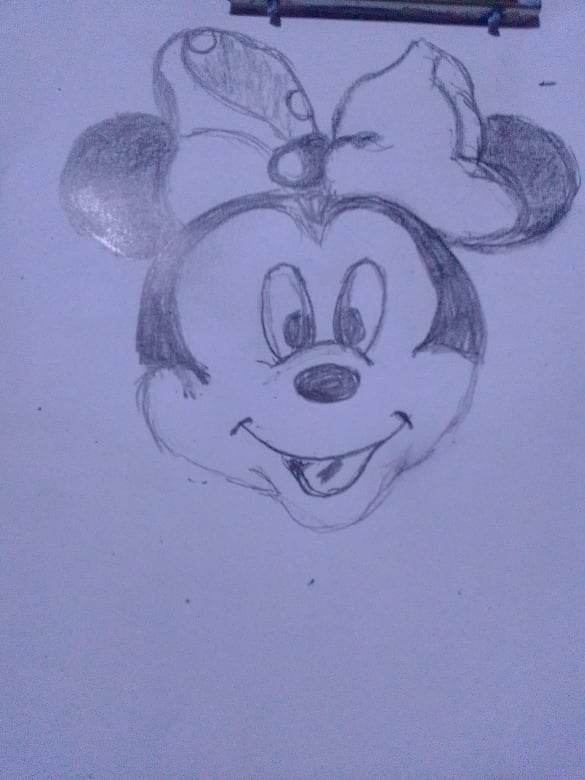 easy mickey mouse drawings