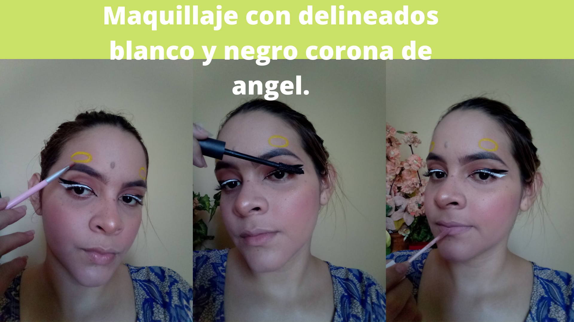 Maquillaje con delineados blanco y nrgro corona de angel. (3).png