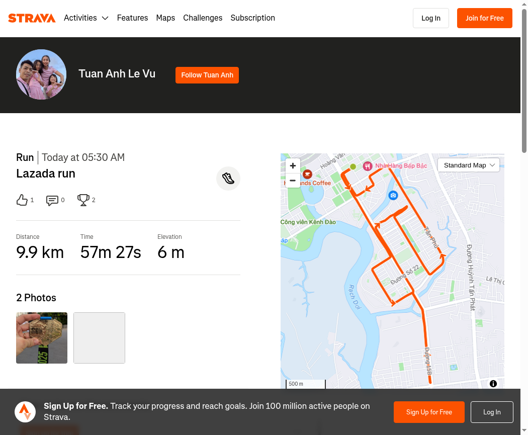 Lazada run