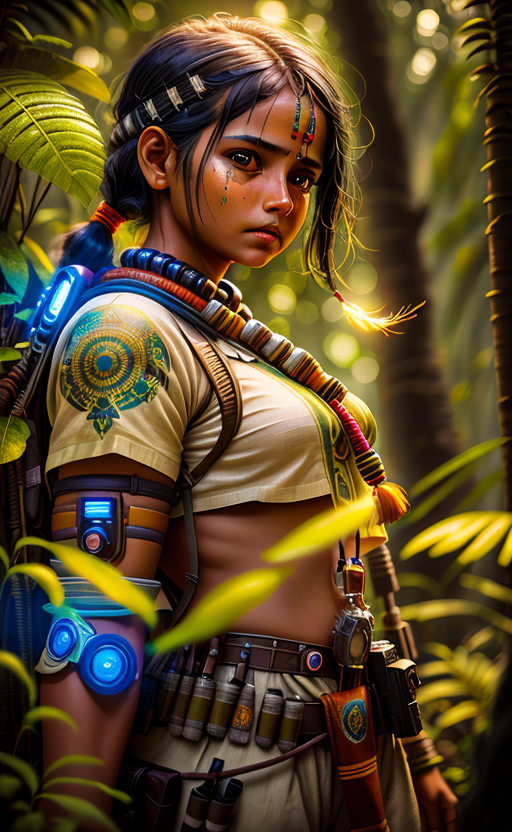 native-amazonian-cyber-girl---created-on-canvas-124323295.png