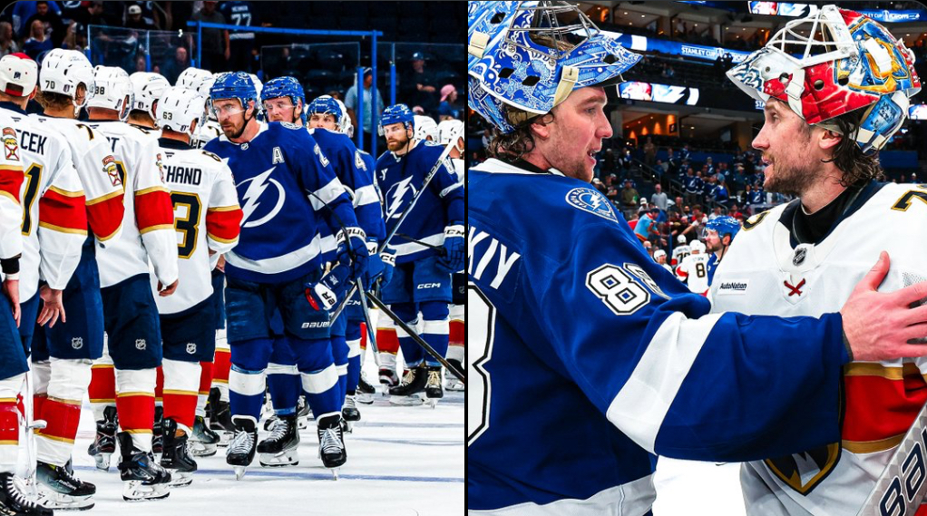 Florida Panthers beat Tampa Bay Lightning in Stanley Cup Finals and advance to Round 2