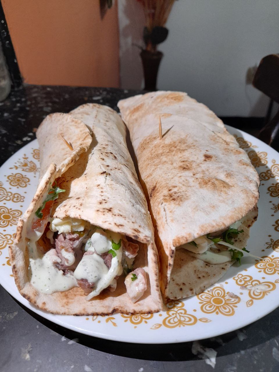 Receta de deliciosa Shawarma de carne y pollo | Delicious Meat and Chicken  Shawarma Recipe — Hive