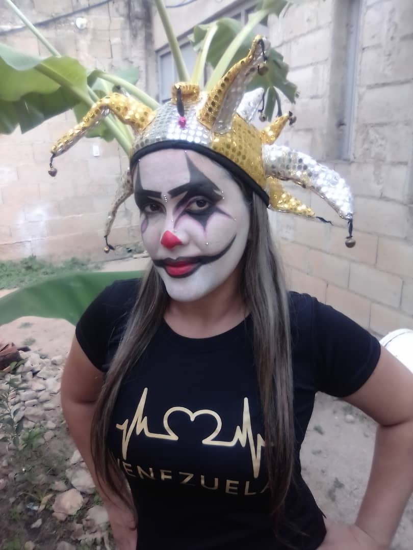 Maquillage artistique Arlequin spécial Carnaval – Natur'Aly