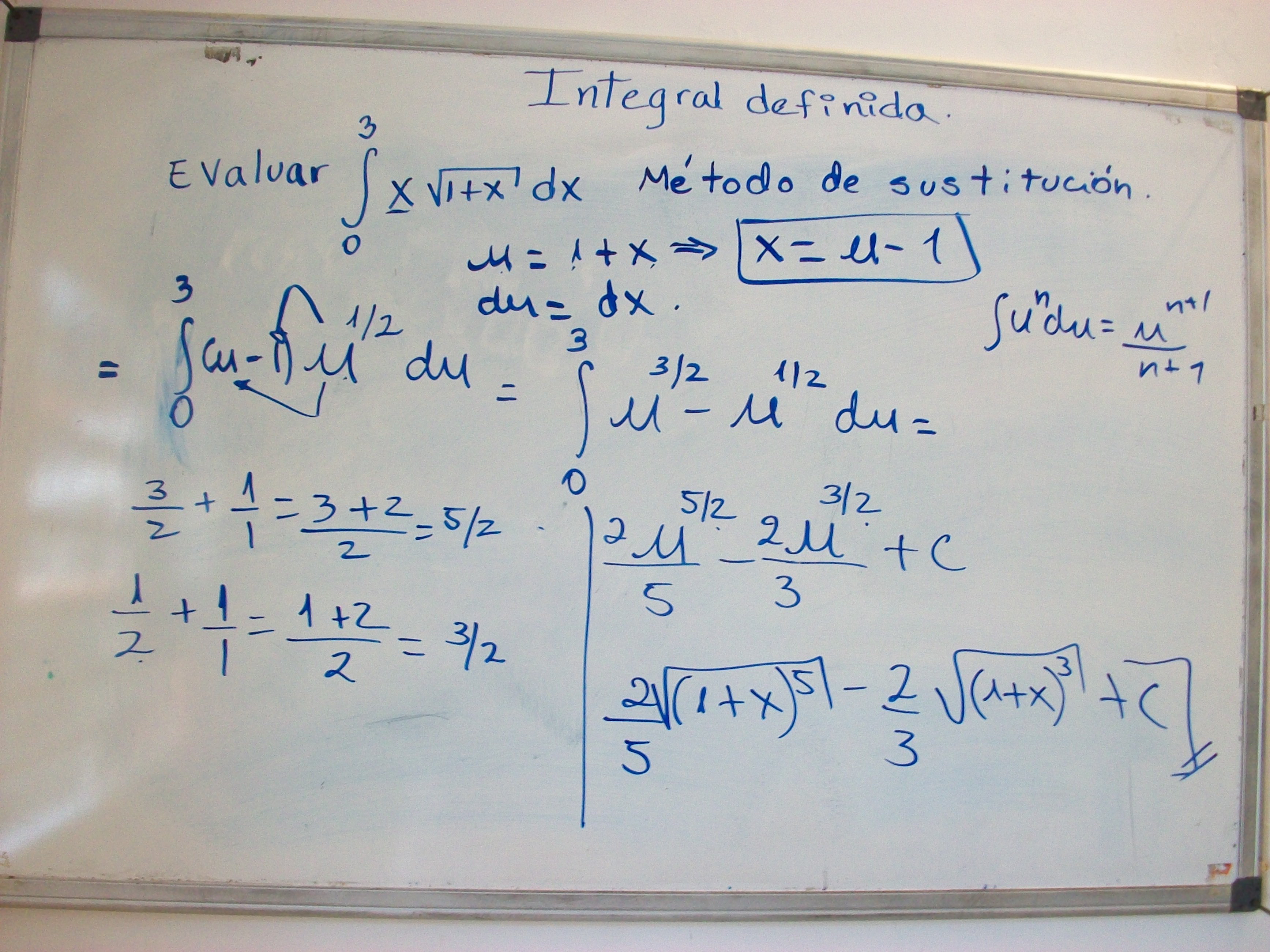 popular Regularidad Motel Ejercicio de integral definida I parte: resolviendo primeramente la integral  indefinida — Hive
