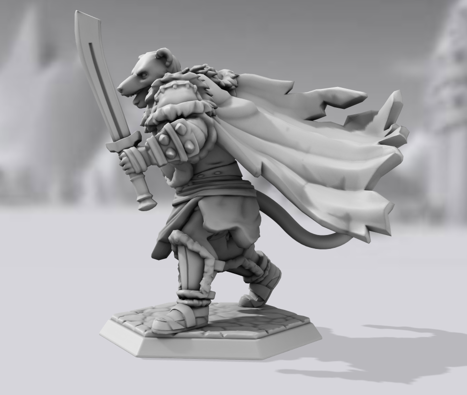 Hero Forge Miniatures: Hunter Kira, the Killer Catgirl — Hive