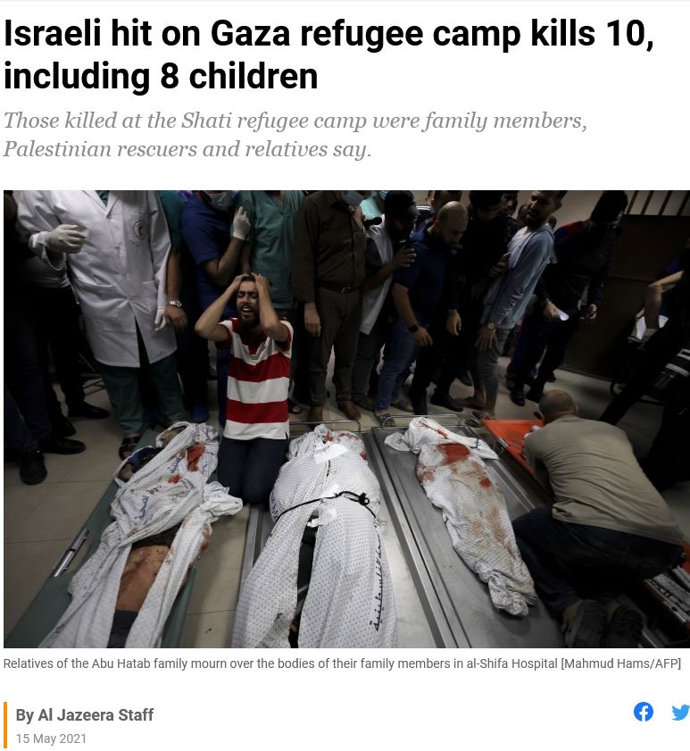 Screenshot_2021-05-16 Eight children among 10 killed in Israeli air raid on Gaza camp.png