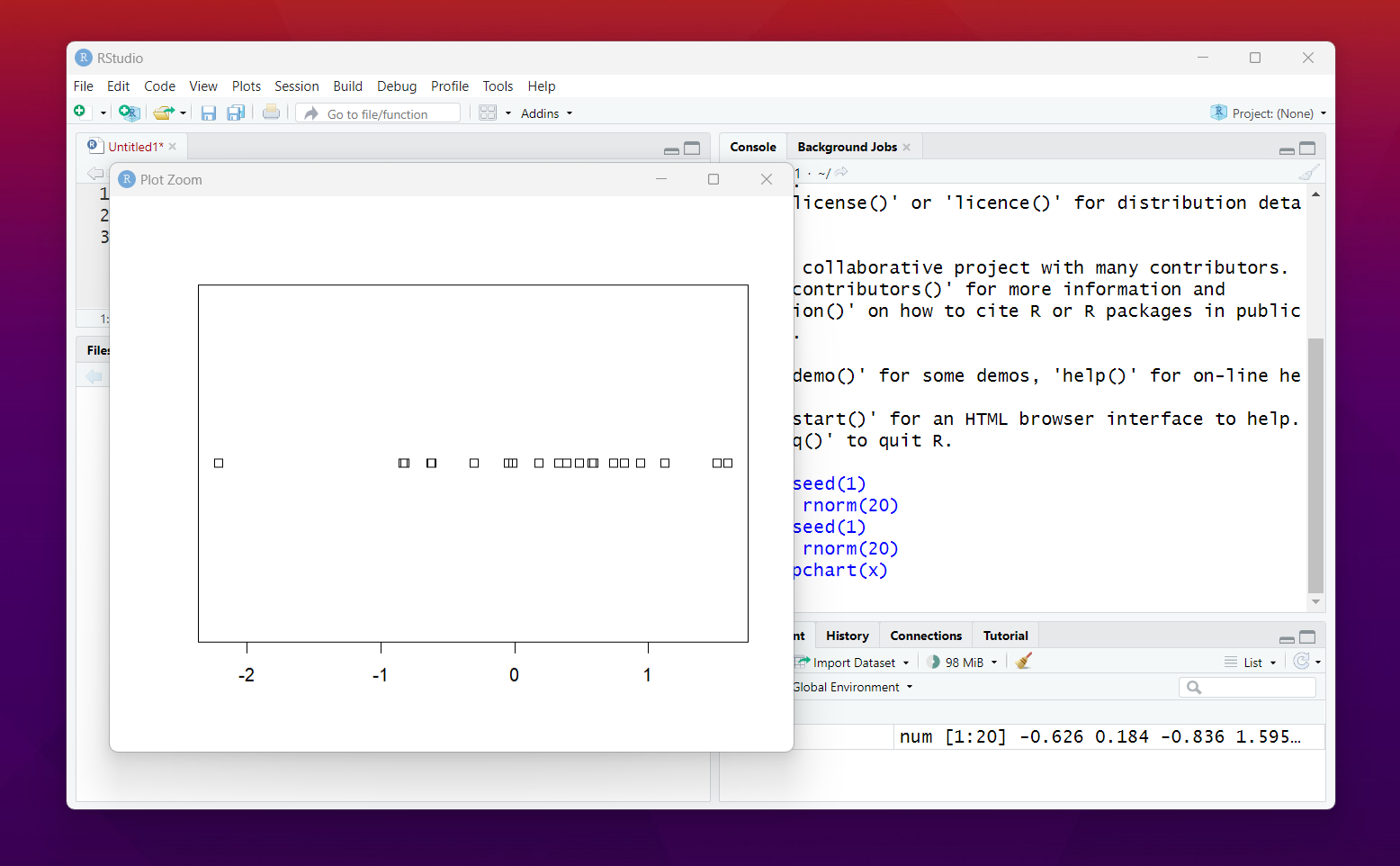 R Language How to Create Stripchart Plot in R — Hive