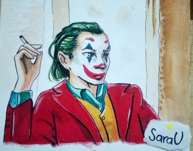 Nykko Lazar - Dark Knight Joker Drawing