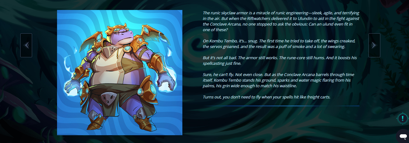 RECKLESS AND ARMORED STRIKE - A RARE WATER UNIT RUNIC SKYCHONK WITH MAGIC ATTACK 