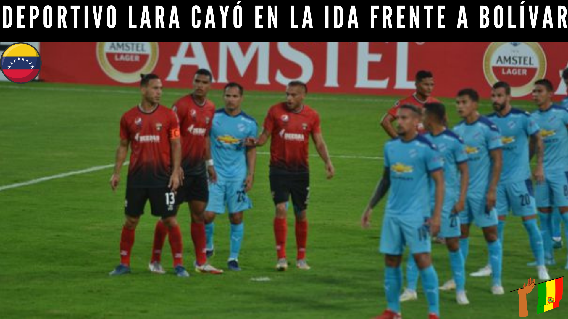 Deportivo Lara cayó en la ida frente a Bolívar.png