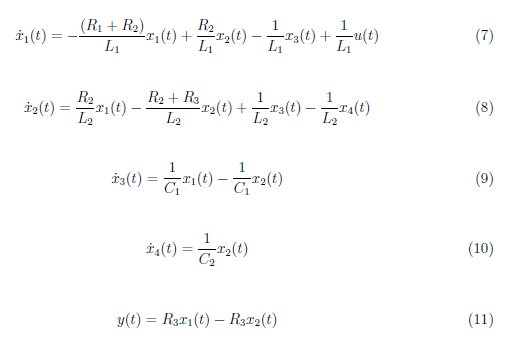 State Space Model and System Transfer Functions — Hive