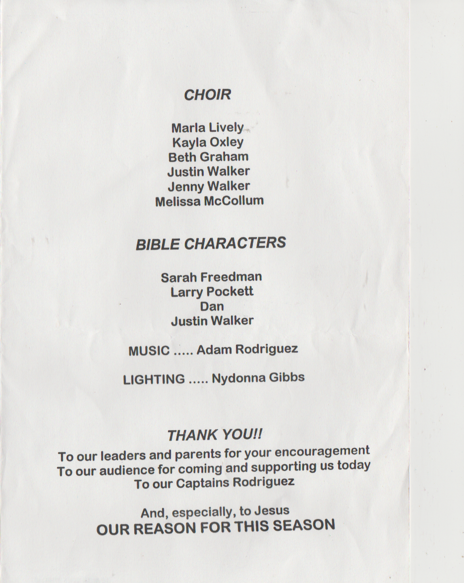 2000s - Salvation Army Christmas Play - S Files, Joey Arnold as Sammy-3.png