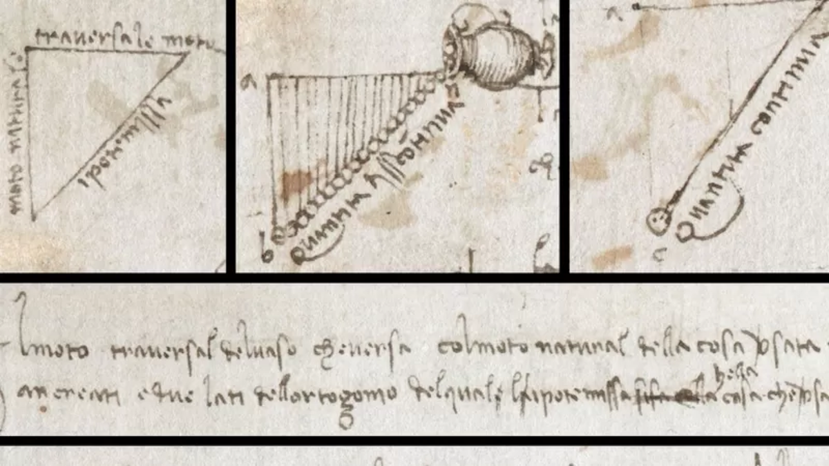 Did Leonardo Da Vinci Discover Gravity Before Galileo And Newton¿descubrió Leonardo Da Vinci 0607