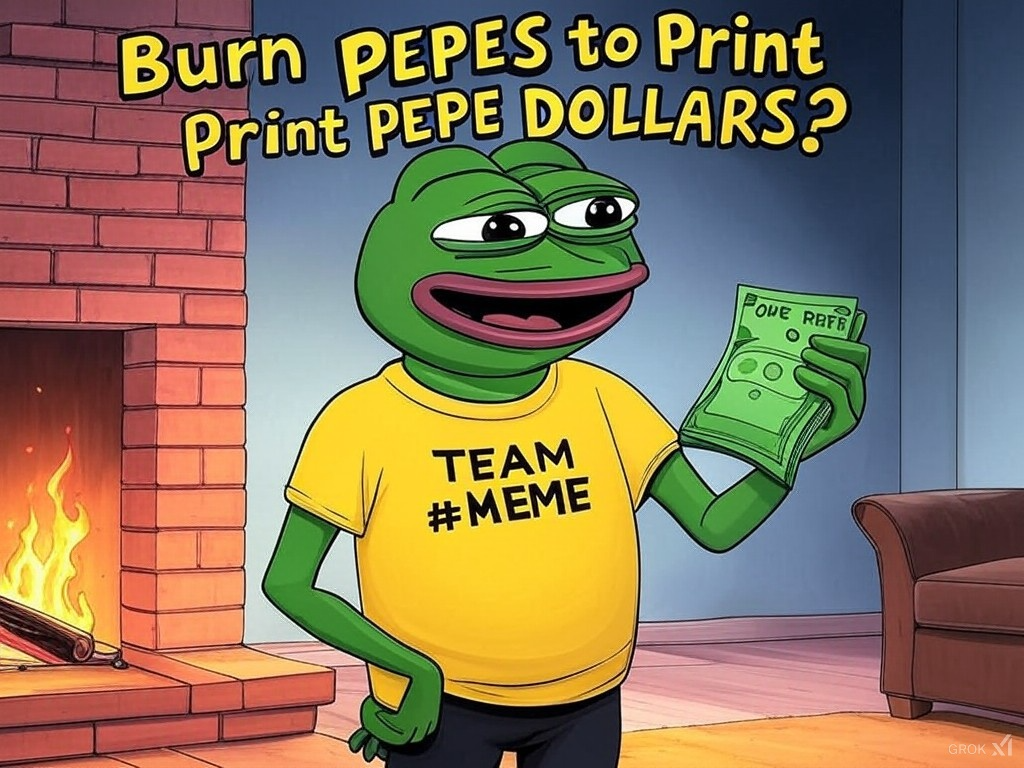 Discussion: Burn PEPE to MINT PEPE DOLLARS