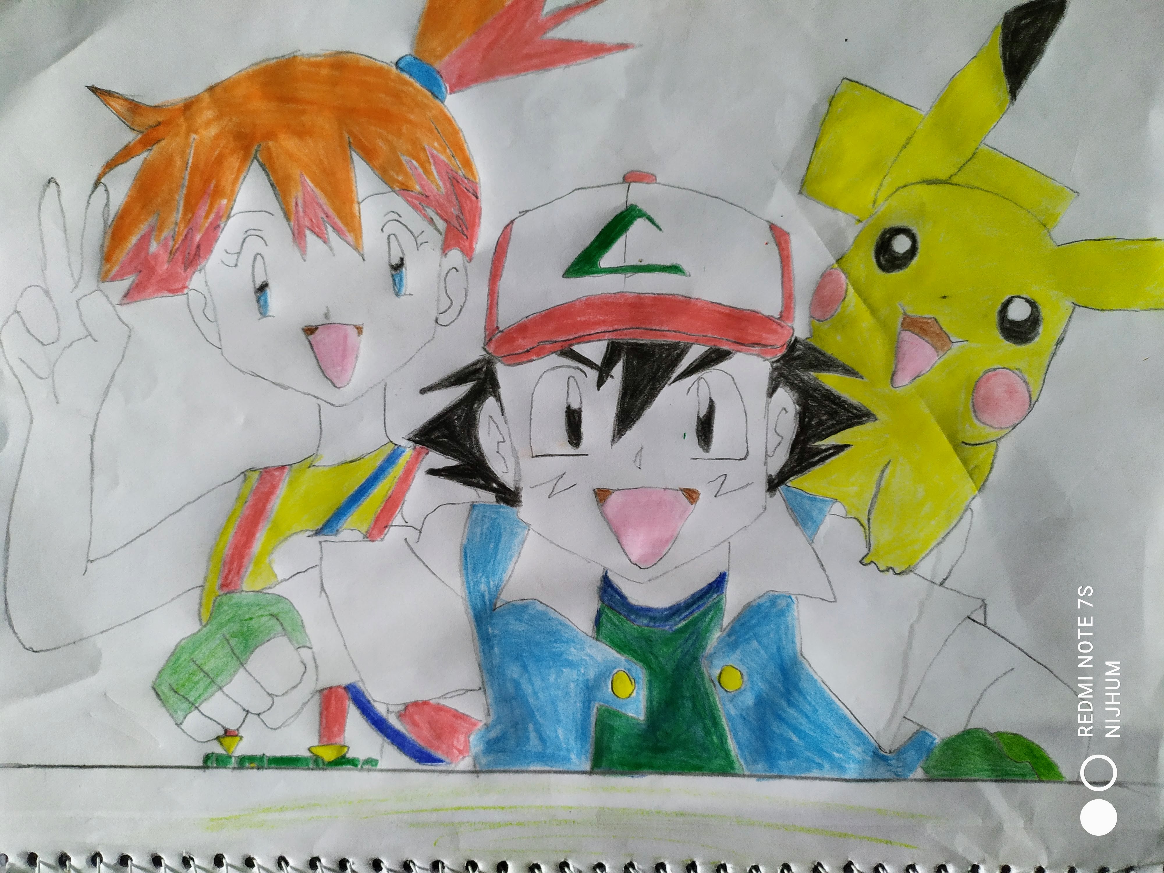 Pokemon Ash and Pikachu Drawing | Pikachu drawing, Pokemon drawings, Pokemon