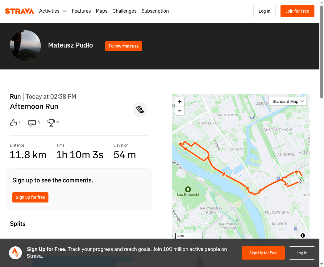 Afternoon Run
