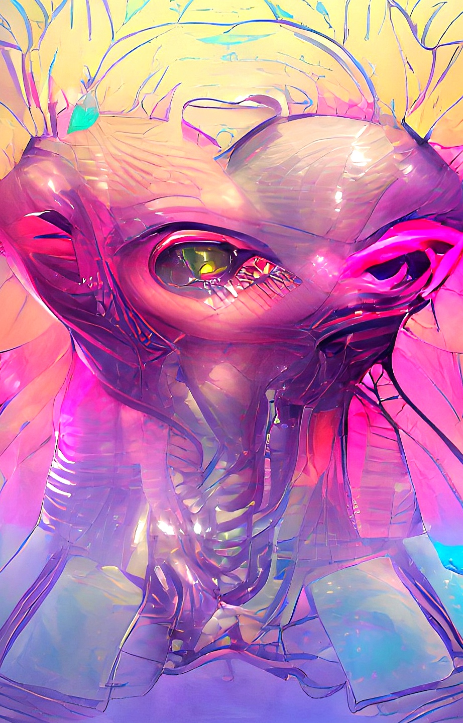 TrinityArt Alien AI Generative Art - Mini Me Alien Armee 25.jpg