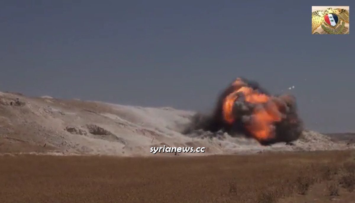 Russian and Syrian Sappers Blow Up Al Qaeda Cave Network in Hama.jpg