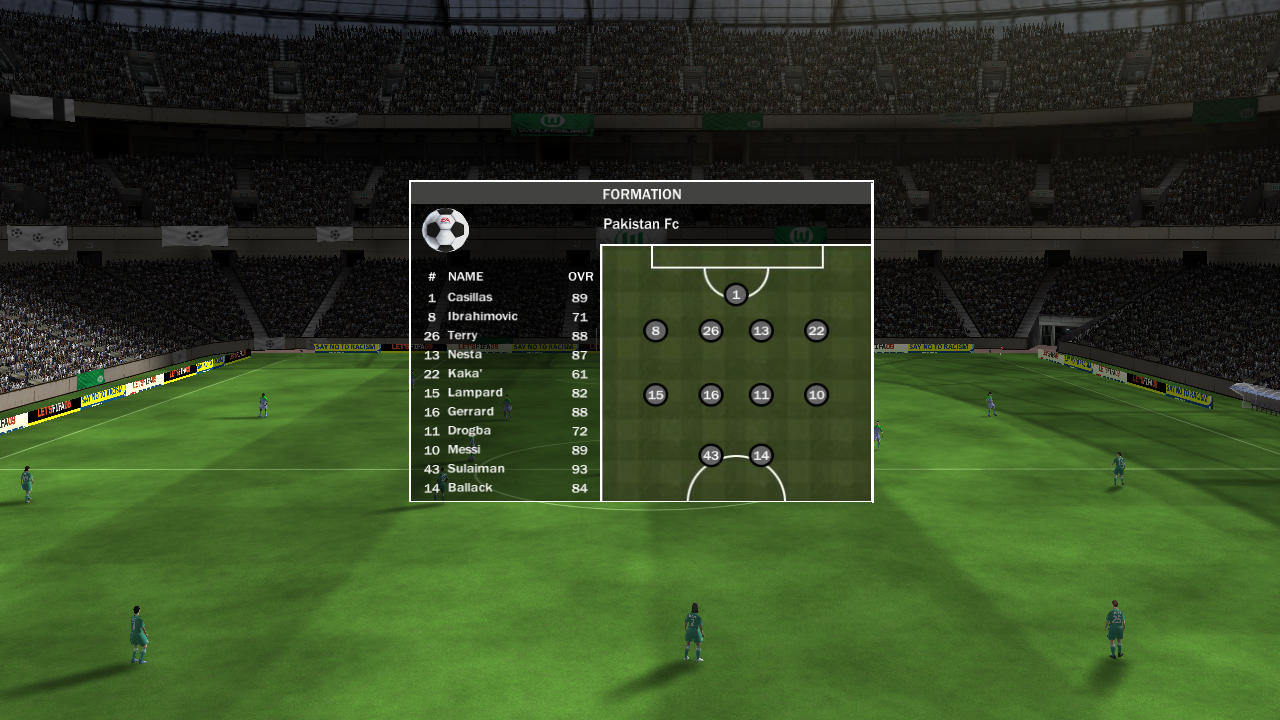 PAKISTAN FC VS VFL WOLFSBURG|FIFA 09 GAME| PC GAMING. — Hive