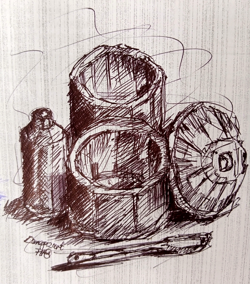 Learning to Draw through Still Life with Rick Daskam Thursdays 1:30-3:30 pm  – Ridgefield Guild of Artists