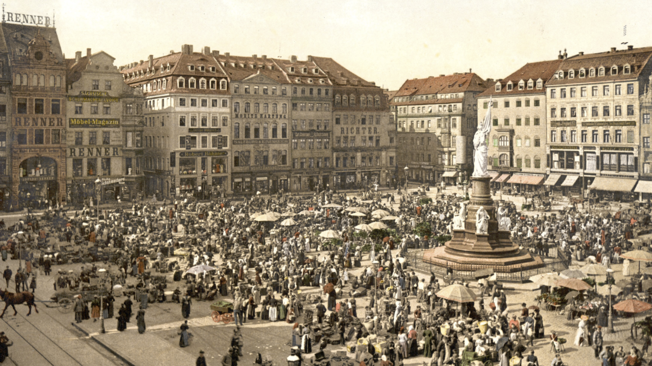 Dresdner Altmarkt 1900