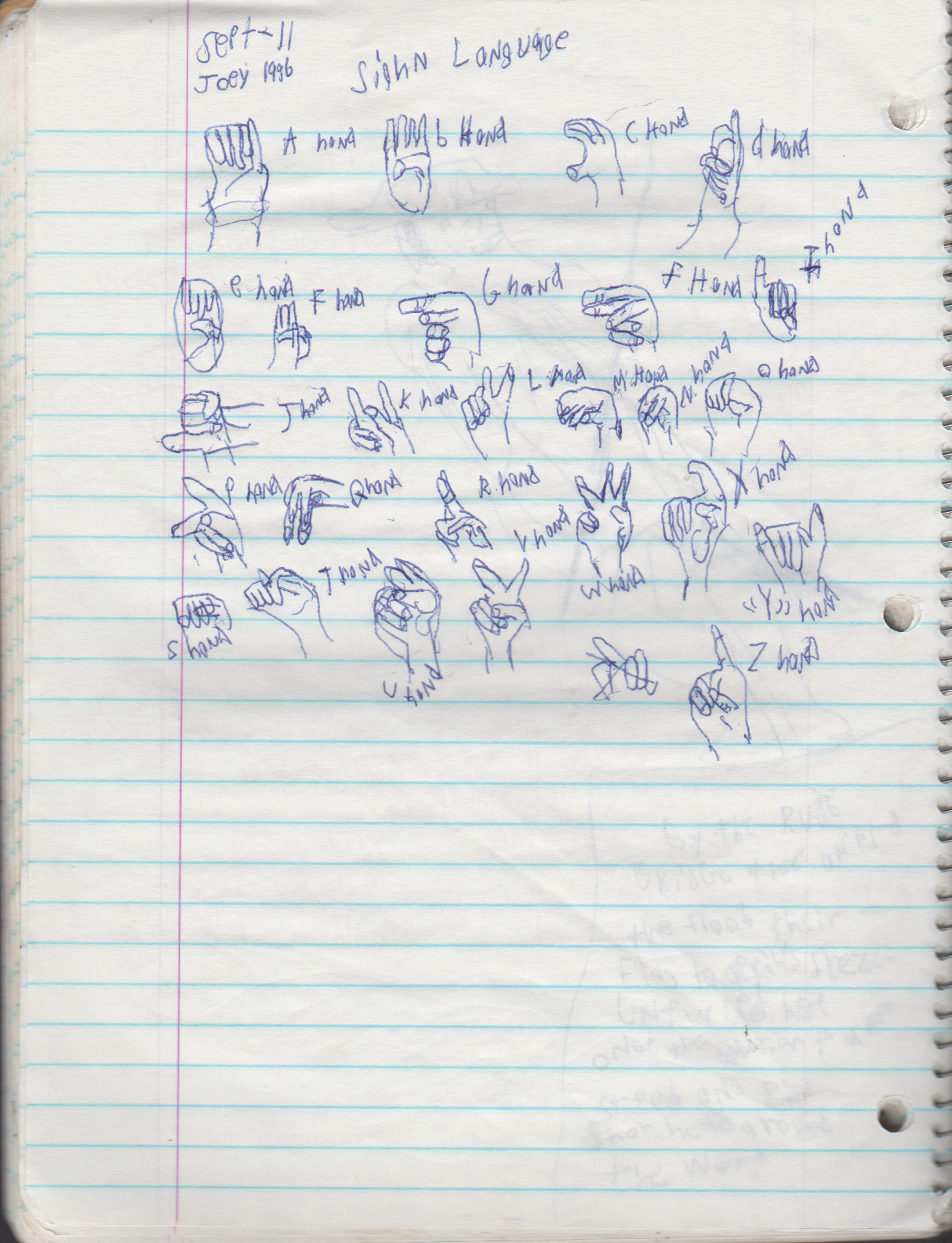 1996-08-18 - Saturday - 11 yr old Joey Arnold's School Book, dates through to 1998 apx, mostly 96, Writings, Drawings, Etc-050 ok.png
