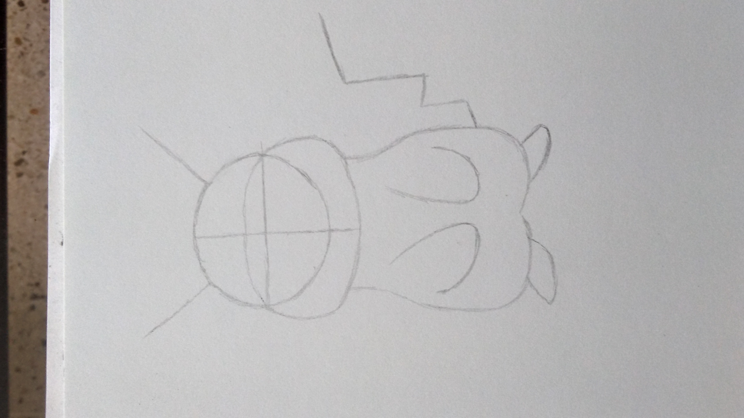 ESP/ENG] Dibujo de PIKACHU (+Proceso)/ Drawing PIKACHU (+Process). — Hive