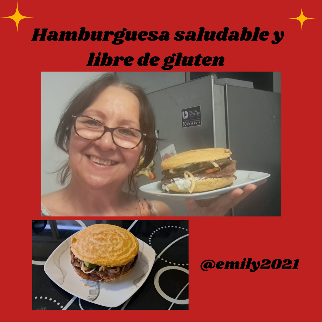 {ESP~ENG}🧑‍🍳 Hamburguesa saludable y libre de gluten // Healthy and gluten-free burger