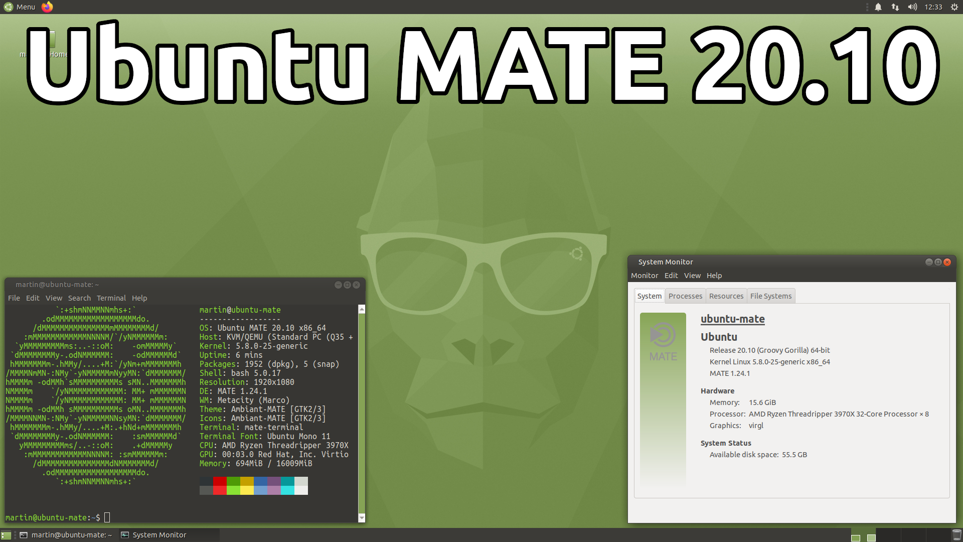 Rilasciata Ubuntu MATE 20.10 “Groovy Gorilla”