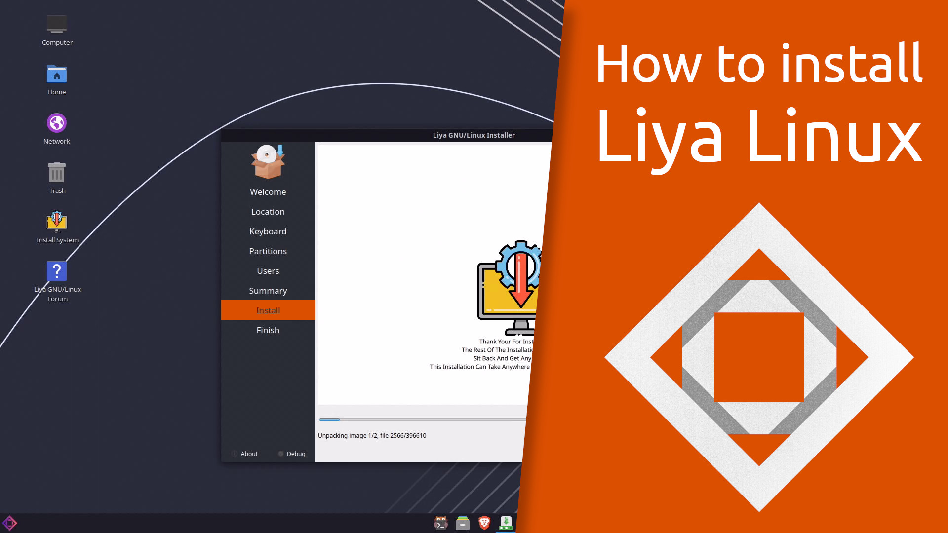 How To Install Liya Linux — Hive