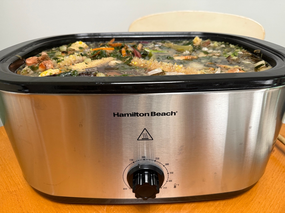 Making Vegetable Stock for the Pantry -by Sunscape