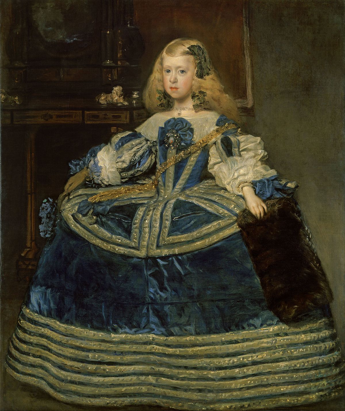 Diego_Rodriguez_de_Silva_y_Velázquez_-_Infanta_Margarita_Teresa_in_a_Blue_Dress_-_Google_Art_Project 1659 wiki.jpg